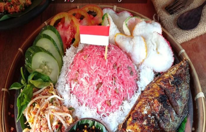 Resep Nasi Lapola Merah Putih Komplit Khas Maluku Rasanya Maknyus