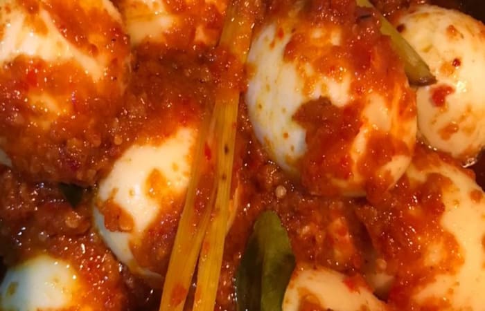 Resep Telor Bumbu Bali base Genep Favorit Bunda