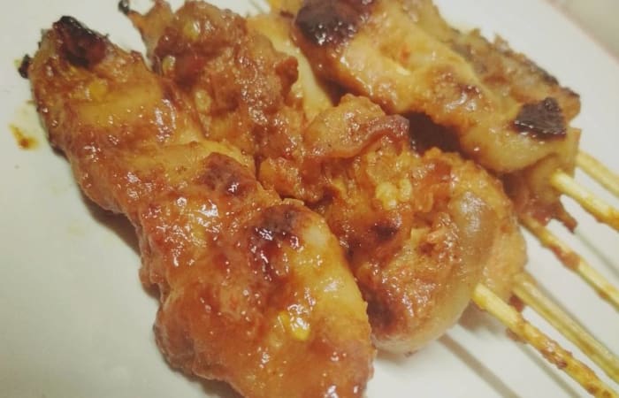 Resep Duplikasi Sate Ayam Merah Ala Sate Ratu Jogja Teflon Dengan Bahan Sederhana