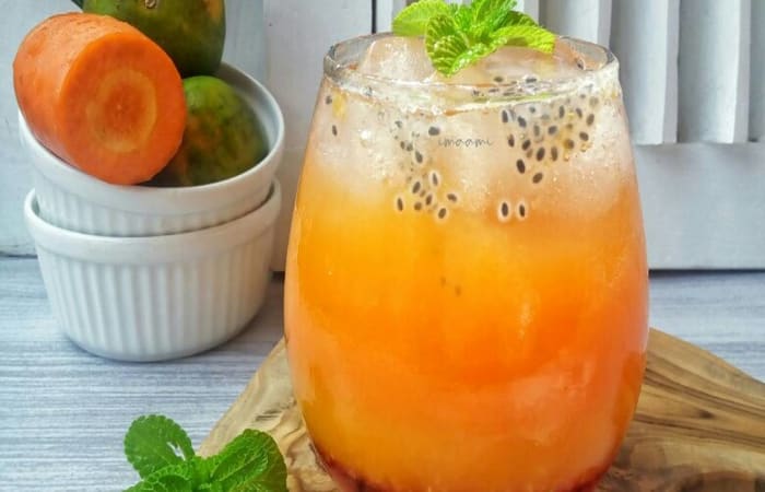 Resep Es Sunset Papua Dengan Bahan Sederhana