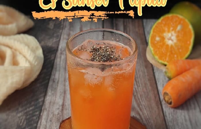 Resep Es Sunset Papua Dijamin Nikmat dan Mudah