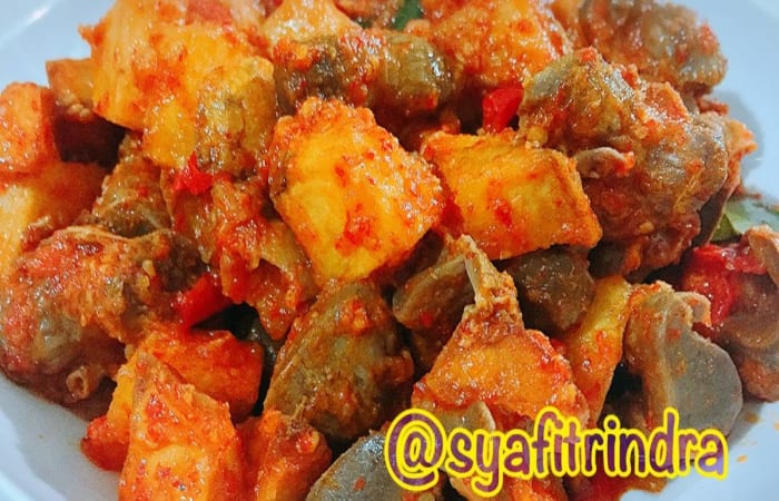 Resep Sambel Goreng Ati Ampela Kentang Paling Mudah dan Enak