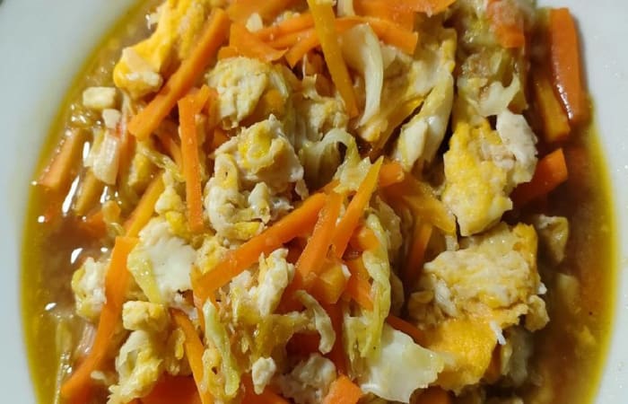 Resep Oseng Telur Kubis Favorit Bunda