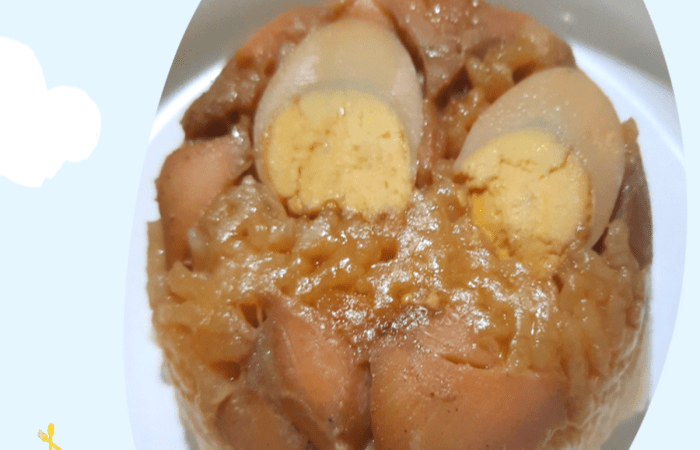 Resep Mpasi Nasi Tim Ayam Telur Favorit Bunda