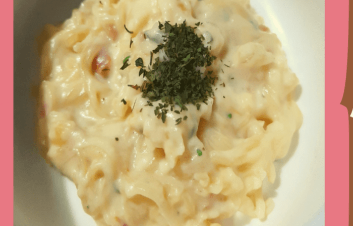 Resep Mpasi Mie Carbonara Dijamin Nikmat dan Mudah