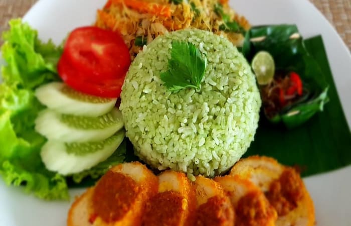 Resep Fish Rollad Betutu With Steam Rice Green Chillyurap amp Sambal Matah Favorit Bunda