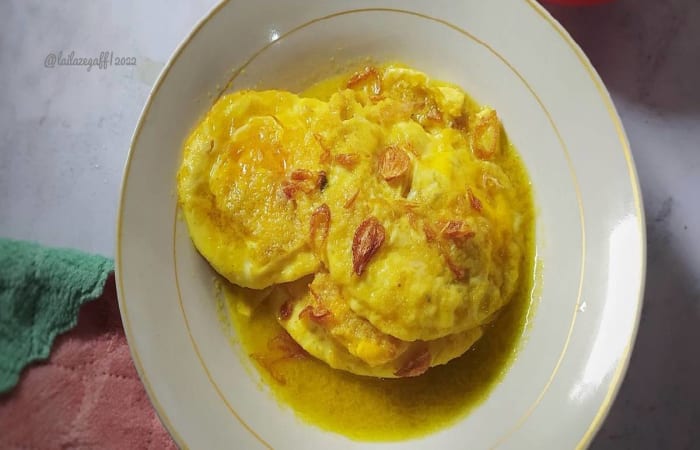 Resep Opor Telur Ceplok dg Bumbu Dasar Kuning Paling Mudah dan Enak