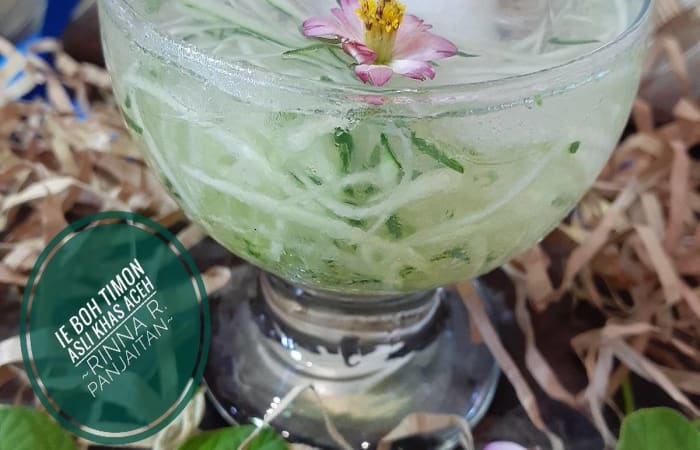 Resep Ie Boh Timon Asli Khas Aceh air Buah Timunes Timun Rasanya Maknyus