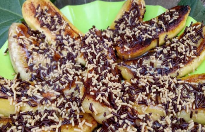 Resep Pisang Gapit Bakar Coklat Kacang Dengan Bahan Sederhana