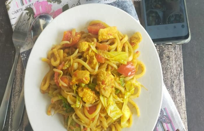 Resep Udon Bumbu Aceh Favorit Bunda