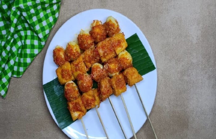 Resep   Sate Tahu Telur Pedas Rasanya Maknyus