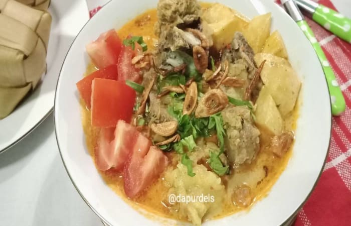 Resep Soto Iga Sapi dengan Fiber Creme Dengan Bahan Sederhana