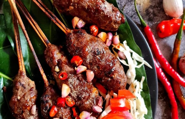 Resep Sate Buntel Daging Kambing Paling Mudah dan Enak