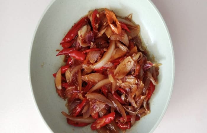 Resep Sambal Iris Gula Merah Dengan Bahan Sederhana