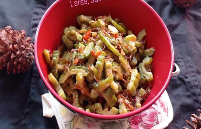 Resep Tumis Pare Ikan Penja Rasanya Maknyus