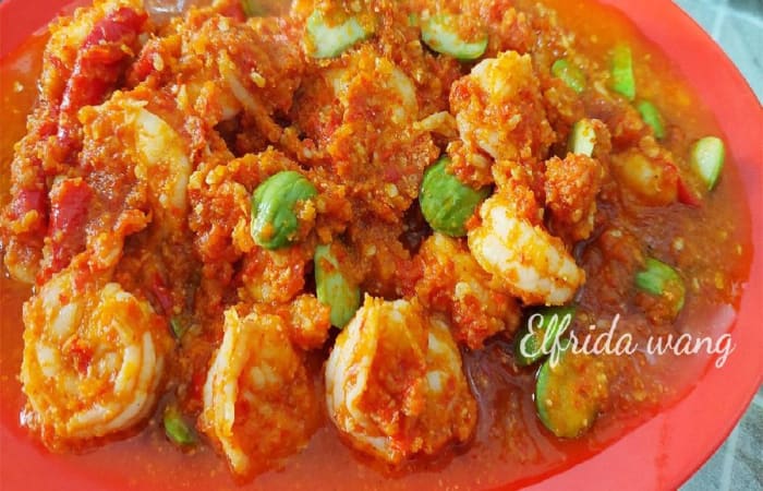Resep Sambel Goreng Udang amp Pete Dengan Bahan Sederhana