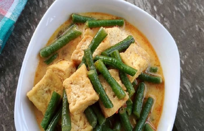Resep Gulai Tahu Kacang Panjang Favorit Bunda