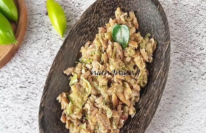 Resep Asam Kareng sambel Teri Aceh Mudah dan Praktis Dihidangkan