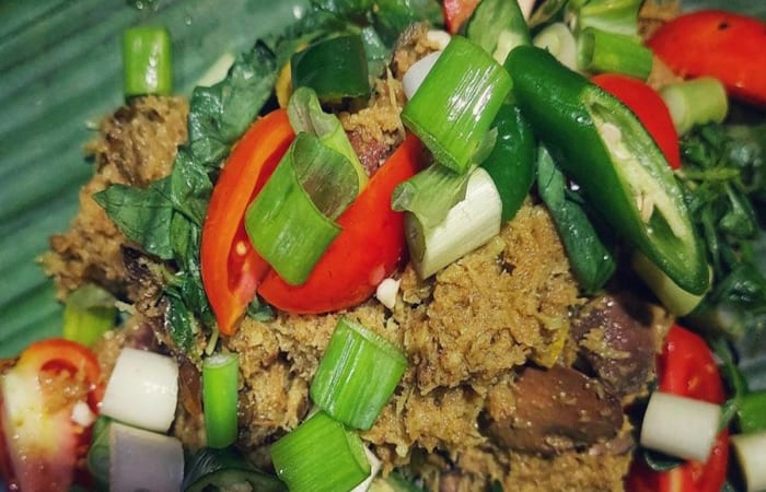 Resep Pepes Ati Ampela ampas Kelapa Bumbu Kuning Paling Praktis dan Simple