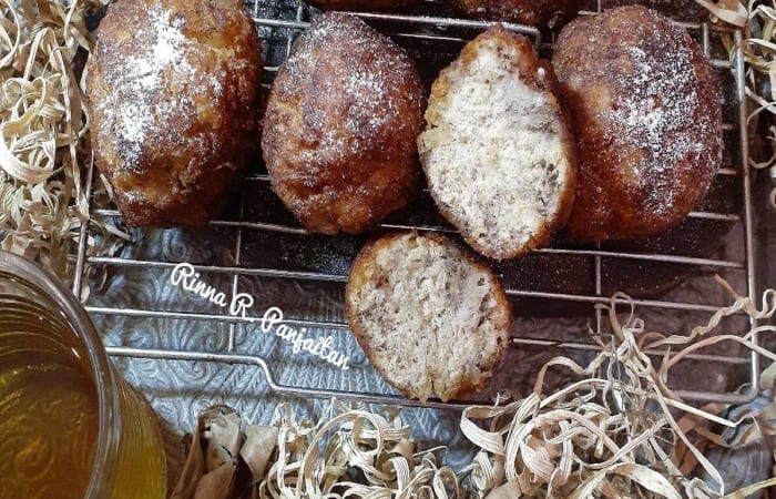 Resep Kue Buah Rengas Pisang Serawak Khas Jambi godok Pisang Favorit Bunda