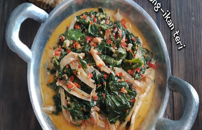 Resep Gulai Daun Singkong Ikan Teri Paling Mudah dan Enak