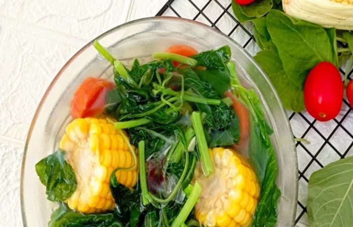 Resep Sayur Bayam Jagung Paling Praktis dan Simple