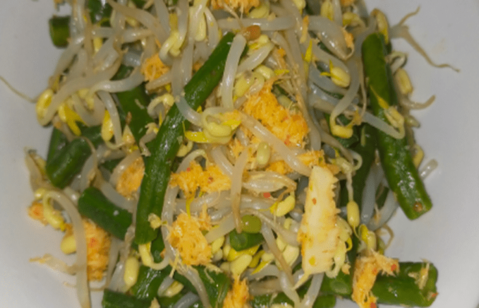 Resep Urap Tauge Kacang Panjang Paling Praktis dan Simple