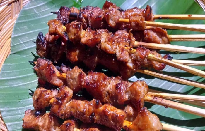 Resep Gb  Sate Daging Sapi Simpel Mudah dan Praktis Dihidangkan