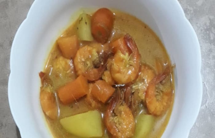 Resep Kari Udang Favorit Bunda