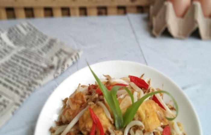 Resep Dadar Telur Cah Touge Favorit Bunda