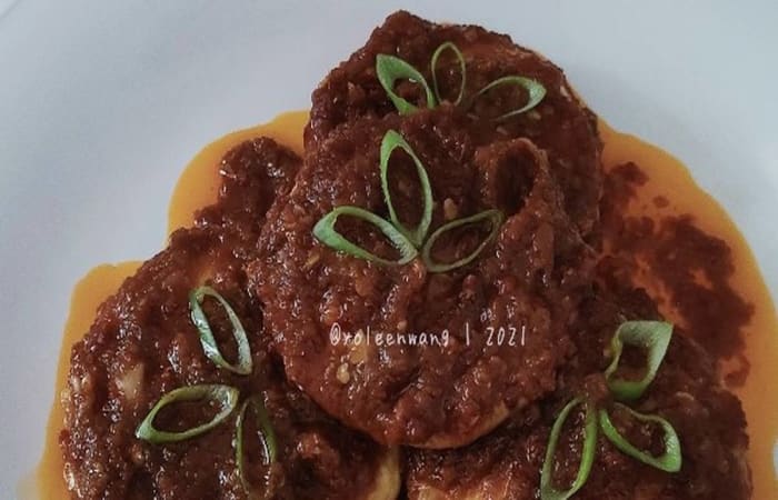 Resep Hintalu Masak Habang telur Bumbu Bali Banjar Khas Kalsel Paling Praktis dan Simple