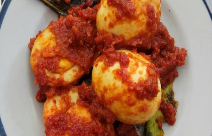 Resep Telur Bumbu Bali Dengan Bahan Sederhana