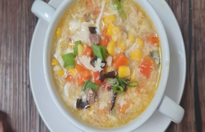Resep Sup Telur Jagung Paling Mudah dan Enak