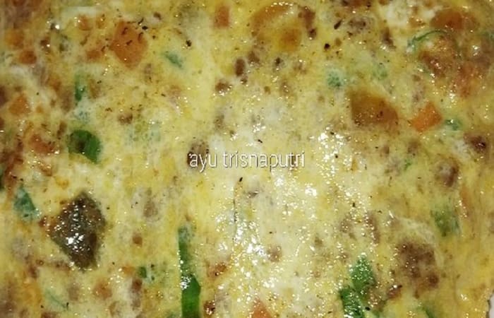 Resep Telur Dadar Daging Sapi Mudah dan Praktis Dihidangkan