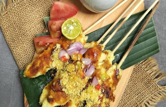 Resep Sate Klopo Daging Ayam Rasanya Maknyus