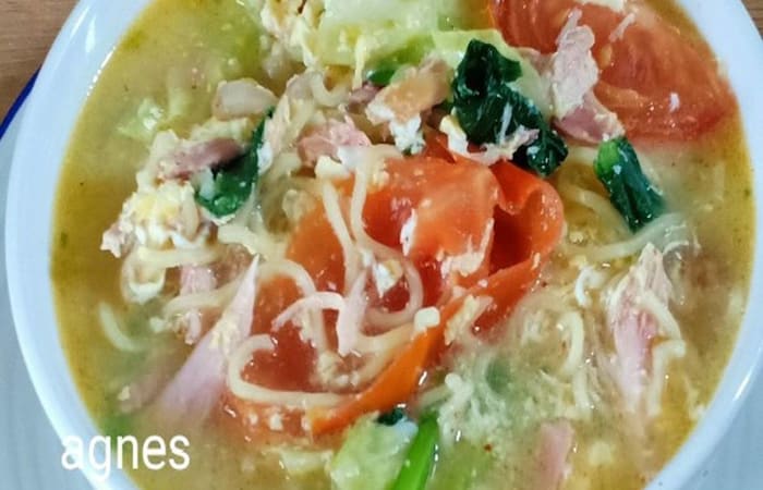 Resep Mie Godog Sayuran amp Ayam Suwir Favorit Bunda