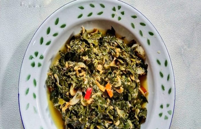 Resep Tumis Daun Singkong Udang Papai Paling Mudah dan Enak