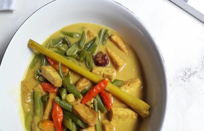 Resep Tahu Buncis Kuah Santan Dengan Bahan Sederhana