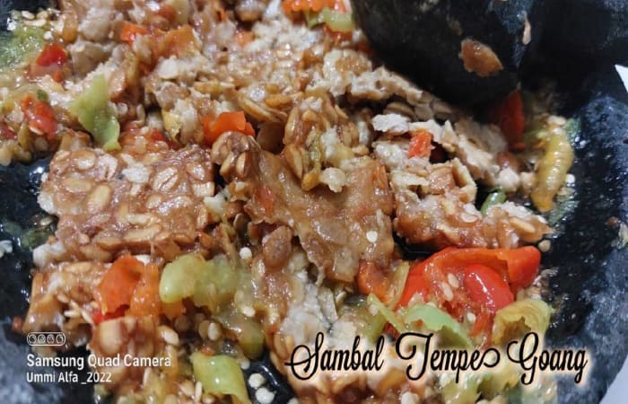 Resep Sambal Tempe Goang Mudah dan Praktis Dihidangkan