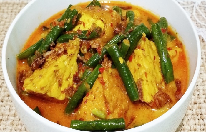 Resep Kacang Panjang Mix Tahu Tempe Bumbu Kari  Dijamin Nikmat dan Mudah