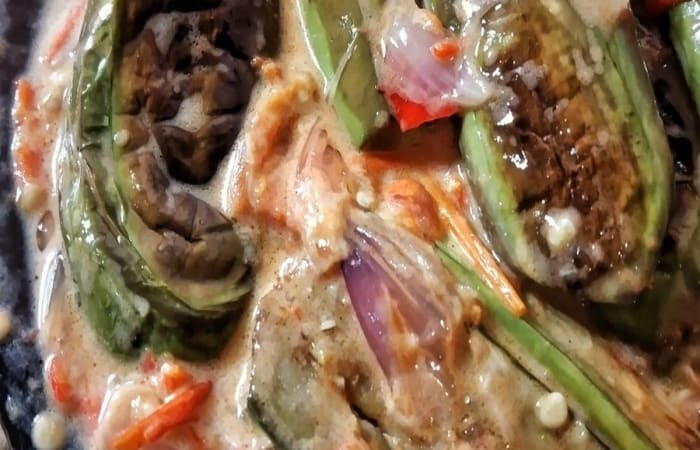 Resep Tarung Babanam Sambal Terong Bakar Santan Terasi Paling Praktis dan Simple