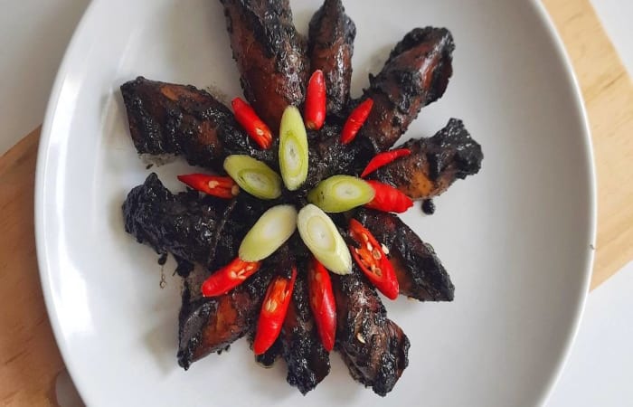 Resep  Cumi Masak Hitam Ala Uti Favorit Bunda