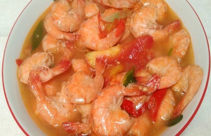 Resep Udang Kuah Pedas Dijamin Nikmat dan Mudah