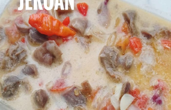 Resep Garang Asem Ampela Favorit Bunda