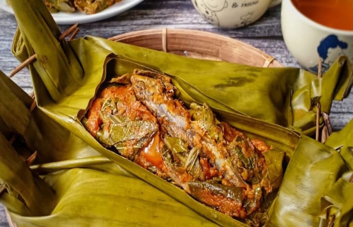 Resep Pepes Daun Singkong Ikan Asin khas Minang Dijamin Nikmat dan Mudah