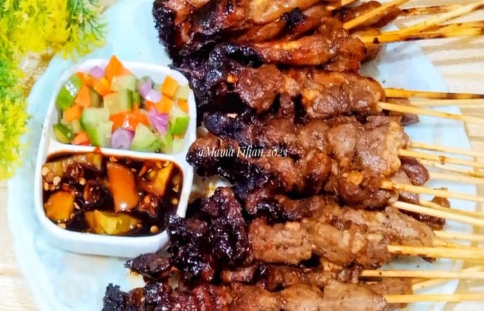 Resep Sate Ayam Dan Daging Sapi Ala Mama Fifian Paling Mudah dan Enak