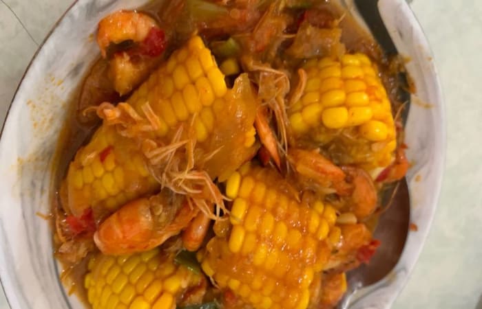 Resep Udang Jagung Saus Padang Paling Mudah dan Enak