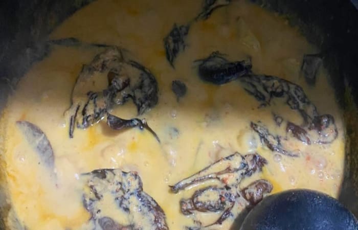 Resep Gulai Asam Durian mangut Tempoyak Khas Pasaman Sumatera Barat Rasanya Maknyus