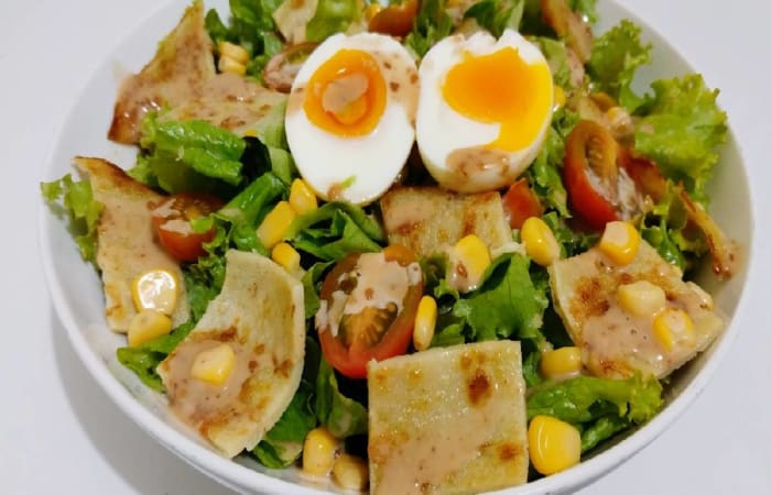 Resep Salad Sayur Saus Kewpie Mayo Favorit Bunda