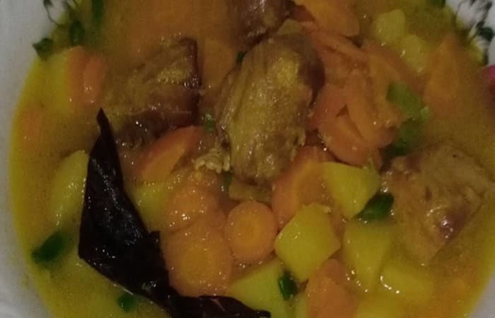 Resep 359 Sup Tuna Bumbu Kuning mpasi 1 Mudah dan Praktis Dihidangkan